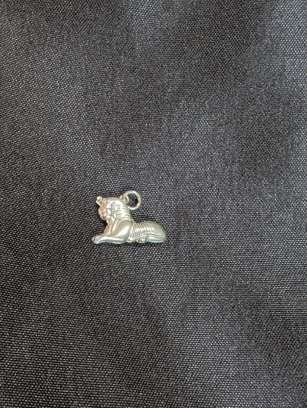Sterling Silver Sphinx Charm Pendant